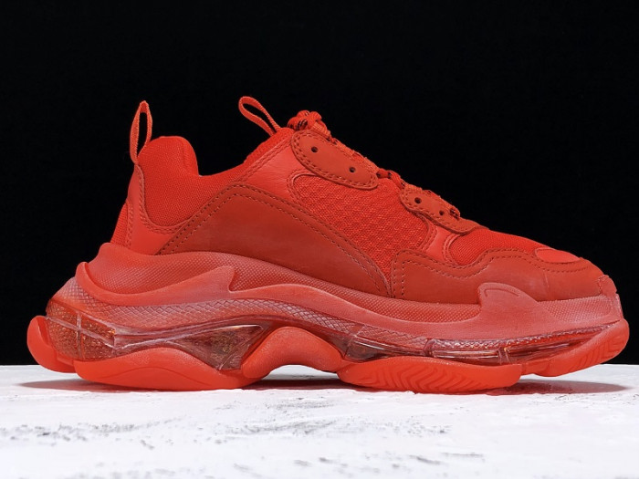 BLCG Triple S Red Clear Sole 541624 W09O1 6500 - CCSHOES