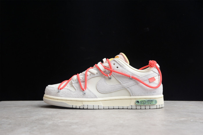 OFF-WHITE X DUNK LOW 'LOT 33 OF 50' DJ0950-118 - CCSHOES