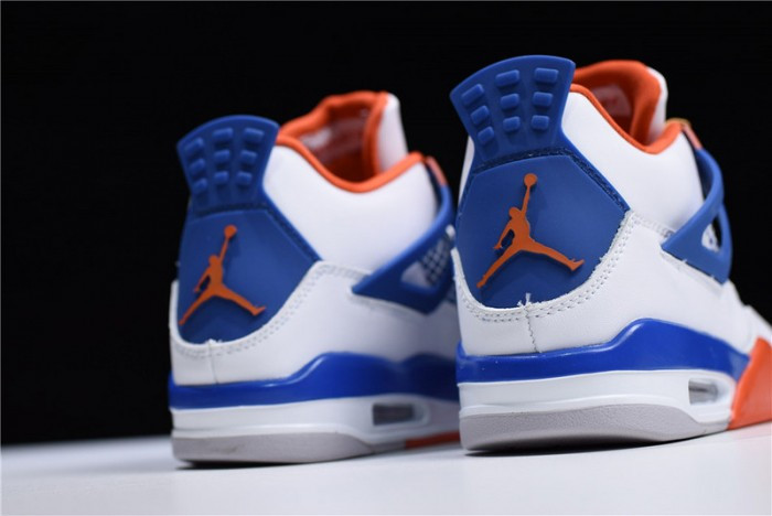 Air Jordan 4 White/Bright Crimson-Royal Blue 308497-171 - CCSHOES