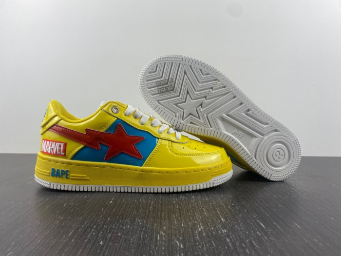 A BATHING APE MARVEL BAPE STA - CCSHOES