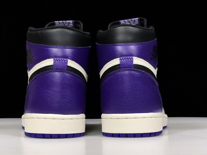 Air Jordan 1 Court Purple 555088-501 - CCSHOES