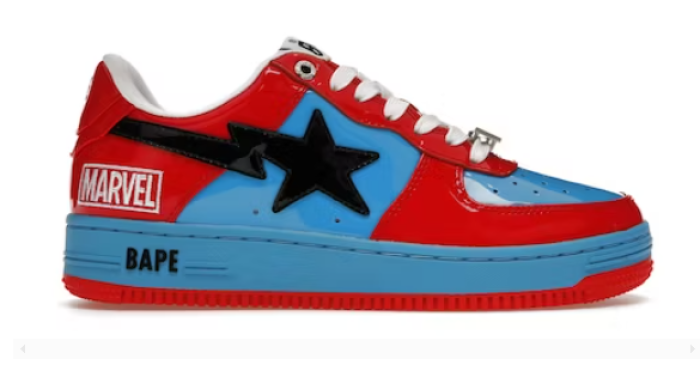 A Bathing Ape Bape Sta Marvel Comics Spider-Man - CCSHOES