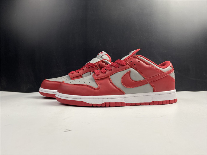 Nike Dunk Low Retro Medium Grey Varsity Red UNLV (2021) DD1391-002 - CCSHOES