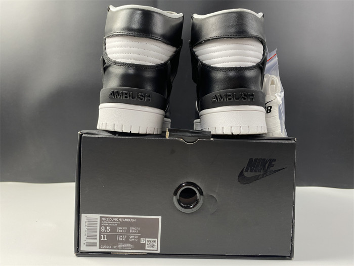 Nike Dunk High Ambush Black White CU7544-001 - CCSHOES