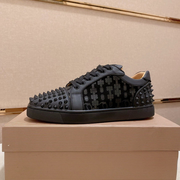 Christian Louboutin Louis Junior Spikes - CCSHOES
