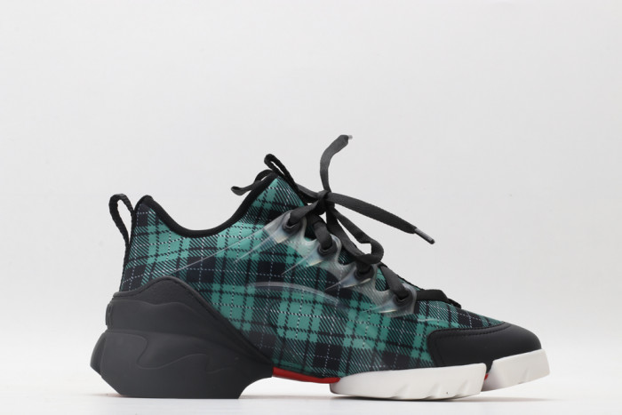 DR-CONNECT GREEN PLAID - CCSHOES