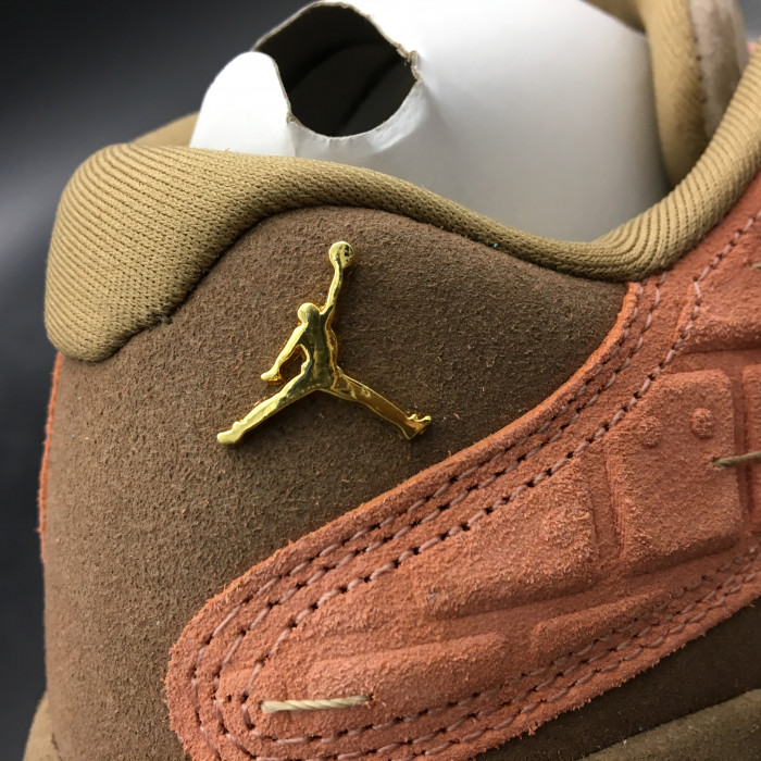 CLOT x Air Jordan 13 Low Sepia Stone/Canteen-Terra Blush AT3102-200 - CCSHOES