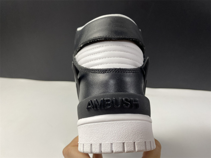 Nike Dunk High Ambush Black White CU7544-001 - CCSHOES