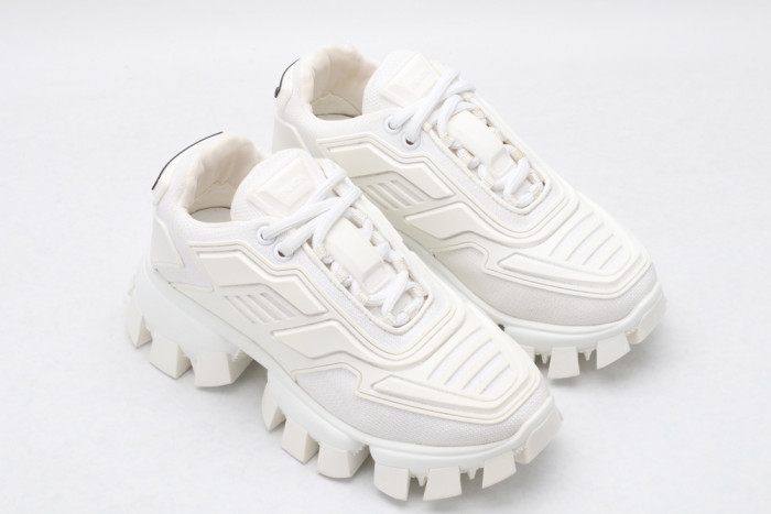 PRAD CLOUDBUST THUNDER KNIT WHITE - CCSHOES
