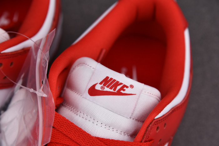 NIKE DUNK LOW UNIVERSITY RED WHITE CU1727-100 - CCSHOES