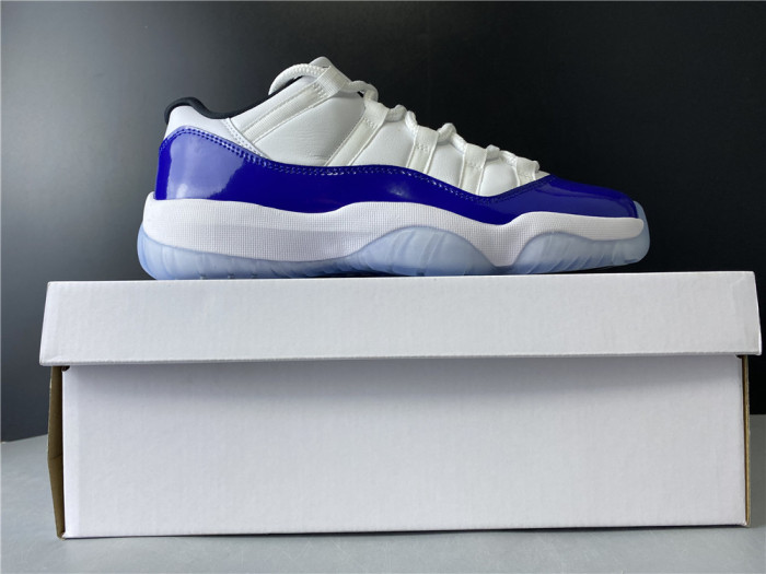 Air Jordan 11 Retro Low White Concord AH7860-100 - CCSHOES