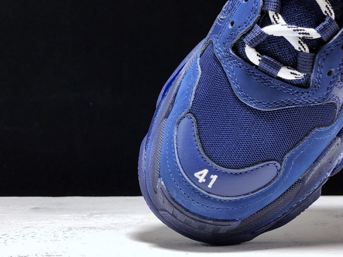 BLCG Triple S Clear Sole Navy 541624 W09O1 4107 - CCSHOES