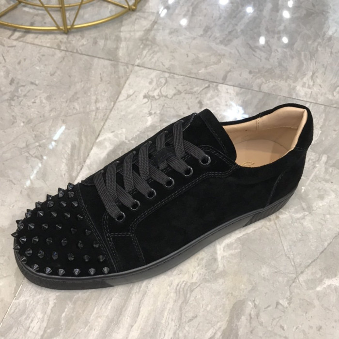 Christian Louboutin Louis Junior Spikes - CCSHOES