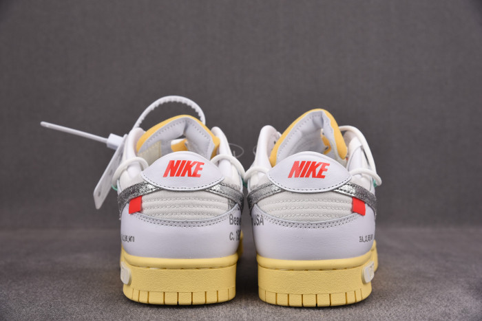 Nike Dunk Low Off-White Lot 1 DM1602-127 - CCSHOES