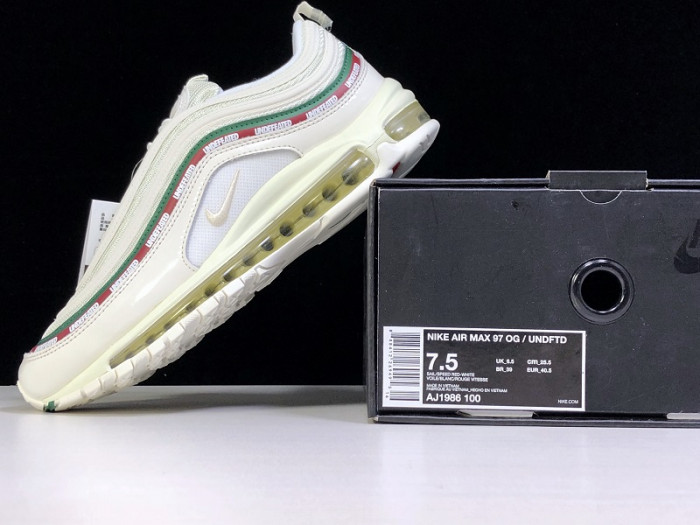 Nike Air Max 97 UNDFTD White AJ1986-100 - CCSHOES