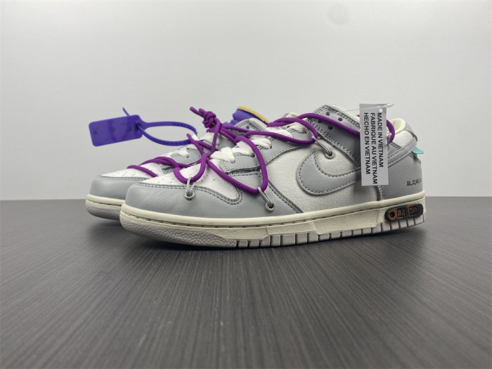 Nike Dunk Low Off-White Lot 28 DM1602-111 - CCSHOES