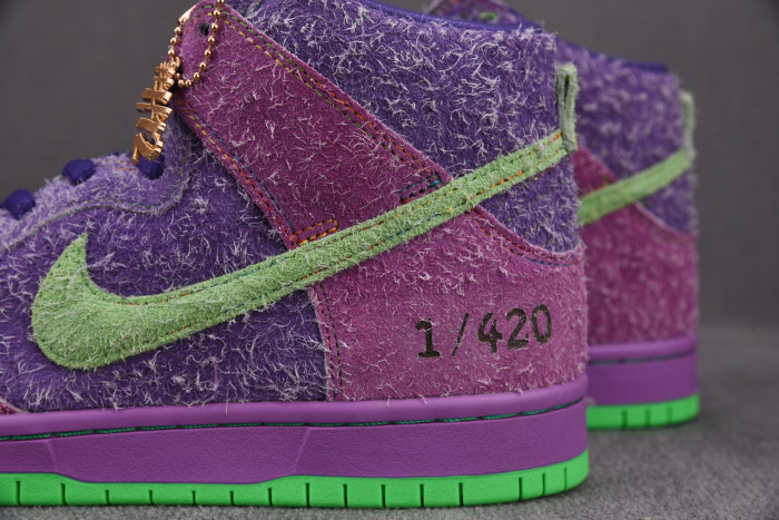 Nike SB Dunk High Reverse Skunk 420 CW9971-500 - CCSHOES