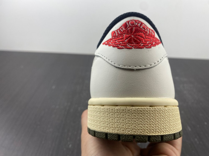 Travis Scott x Air Jordan Air Jordan 1 Retro Low OG Olive DZ4137-106 - CCSHOES