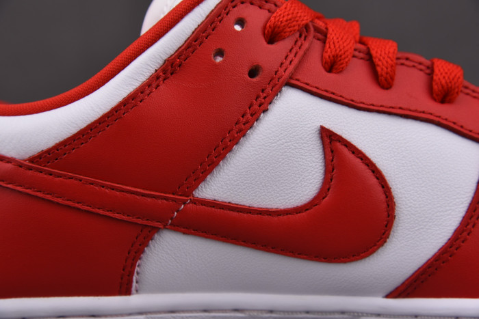 NIKE DUNK LOW UNIVERSITY RED WHITE CU1727-100 - CCSHOES