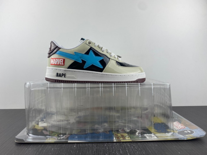 A BATHING APE MARVEL BAPE STA - CCSHOES