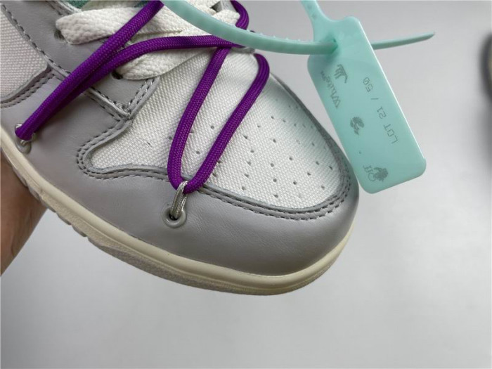 OFF-WHITE X DUNK LOW “21 OF 50” DM1602-100 - CCSHOES