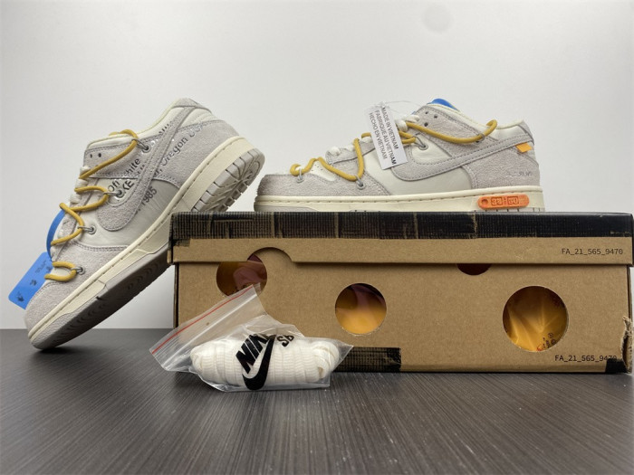 Nike Dunk Low Off-White Lot 34 DJ0950-102 - CCSHOES
