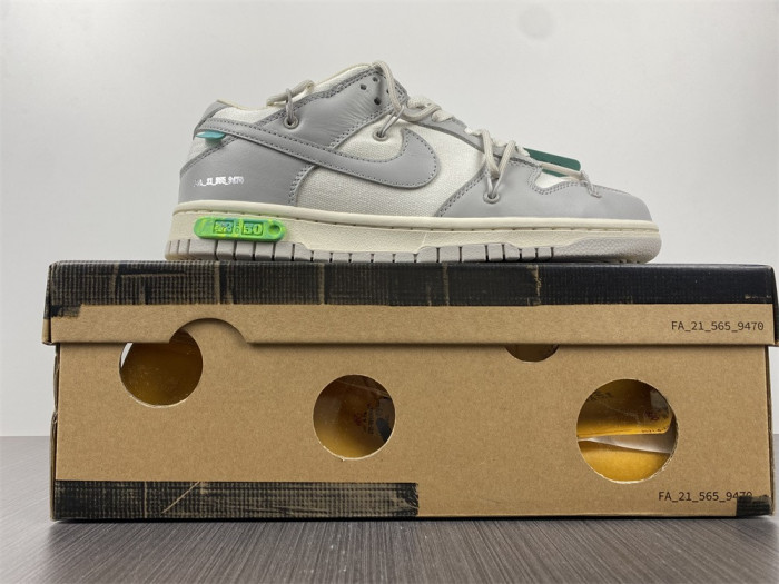 Nike Dunk Low Off-White Lot 42 DM1602-117 - CCSHOES