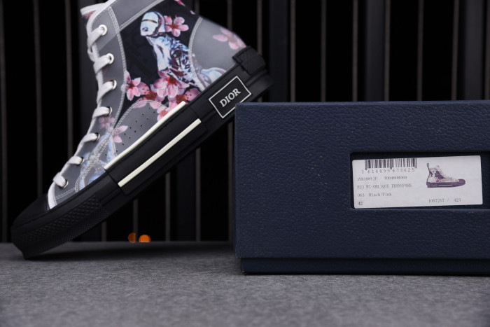 DR B23 OBLIQUE HIGH TOP SNEAKER - CCSHOES