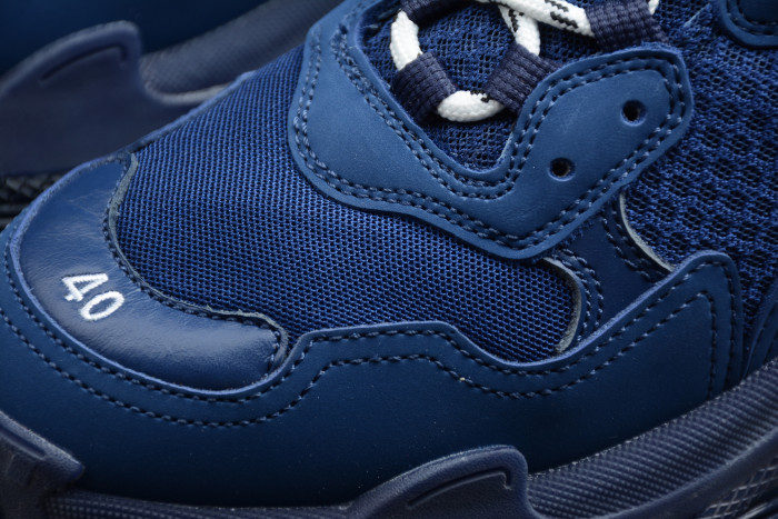 BLCG Triple S Clear Sole Navy 541624 W09O1 4107 - CCSHOES