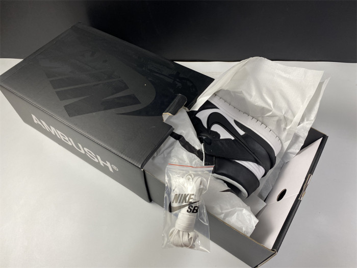 Nike Dunk High Ambush Black White CU7544-001 - CCSHOES
