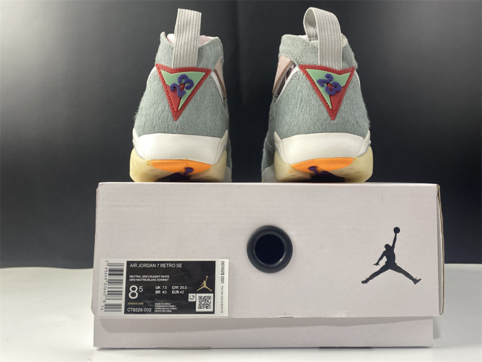 Air Jordan 7 Retro Neutral Grey CT8528-002 - CCSHOES