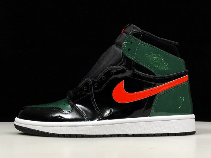 SoleFly x Air Jordan 1 Retro High OG Black/Team Orange-Fir AV3905-038 - CCSHOES