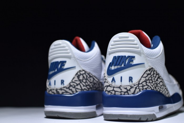 Air Jordan 3 Retro True Blue Nike Air First Look 854262-106 - CCSHOES