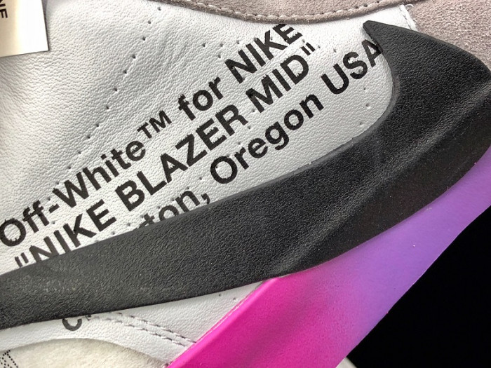 NIKE BLAZER MID OFF-WHITE WOLF GREY SERENA AA3832-002 - CCSHOES