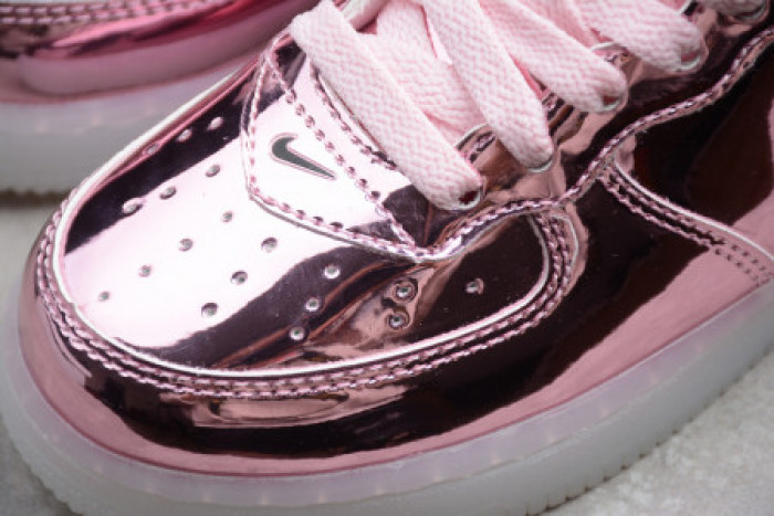 KIDS NIKE AIR FORCE 1 MID WB PINK ROSE 314197-8300 - CCSHOES