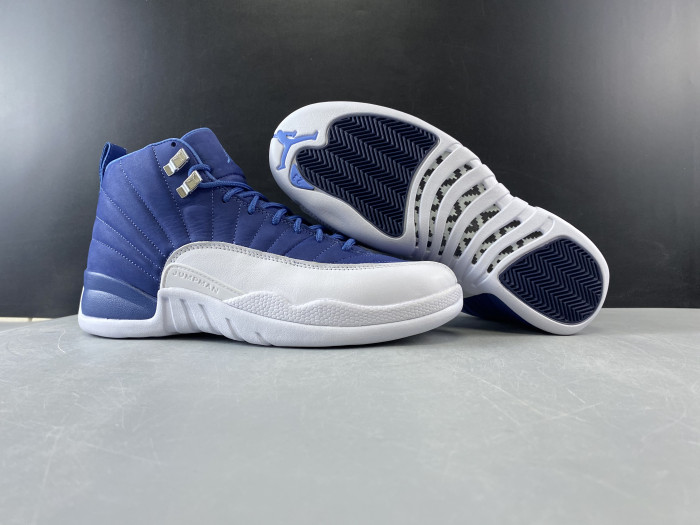 Air Jordan 12 Retro Stone Blue 130690-404 - CCSHOES