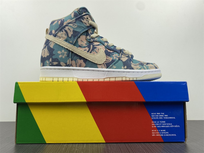 Nike SB Dunk High Hawaii CZ2232-300 - CCSHOES