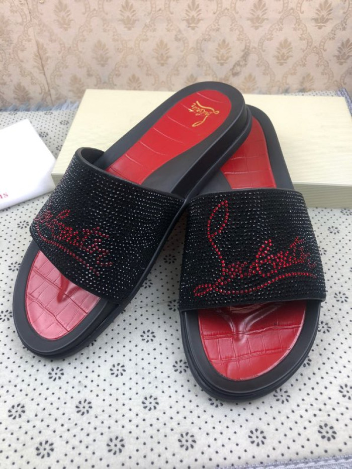 CHRISTIAN LOUBOUTIN SLIPPERS - CCSHOES