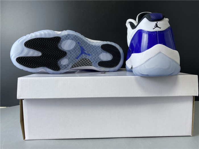 Air Jordan 11 Retro Low White Concord AH7860-100 - CCSHOES