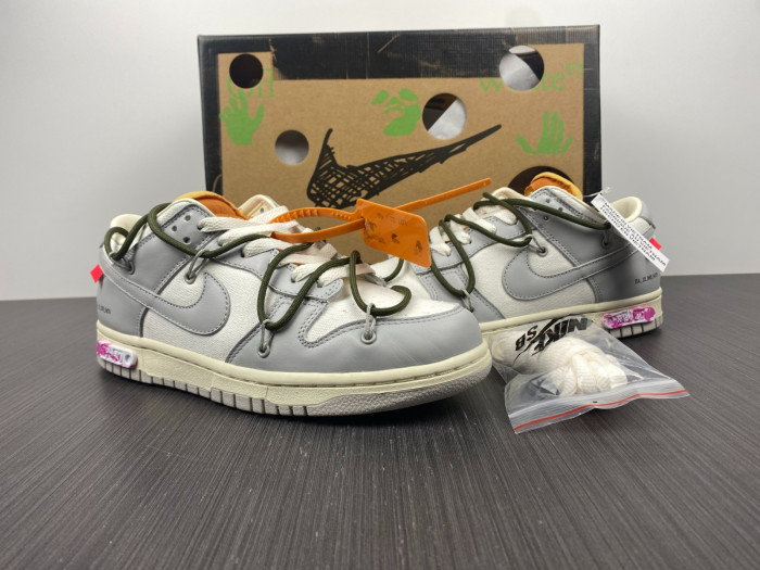 Nike Dunk Low Off-White Lot 22 DM1602-124 - CCSHOES