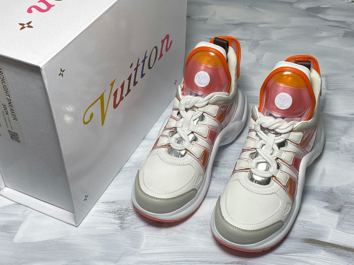 LV ARCHLIGHT SNRAKER PINK/ORANGE 51BCOLORE 1A65RE - CCSHOES