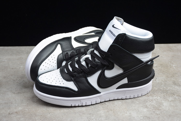 Nike SB Dunk High Ambush Black White CU7544-001 - CCSHOES