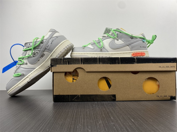 Nike Dunk Low Off-White Lot 26 DM1602-116 - CCSHOES