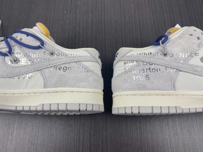 Nike Dunk Low Off-White Lot 18 DJ0950-112 - CCSHOES