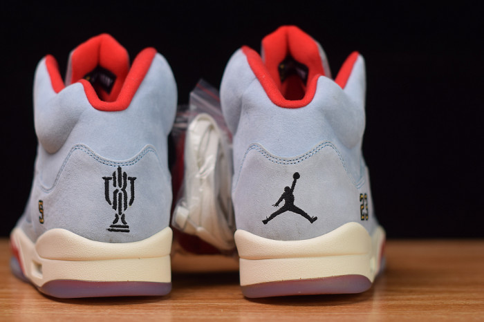 Trophy Room x Air Jordan 5 JSP Ice Blue CI1899-400 - CCSHOES