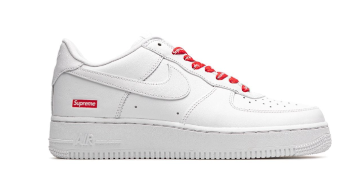 Supreme x Nike Air Force 1 Low White CU9225-1000 - CCSHOES