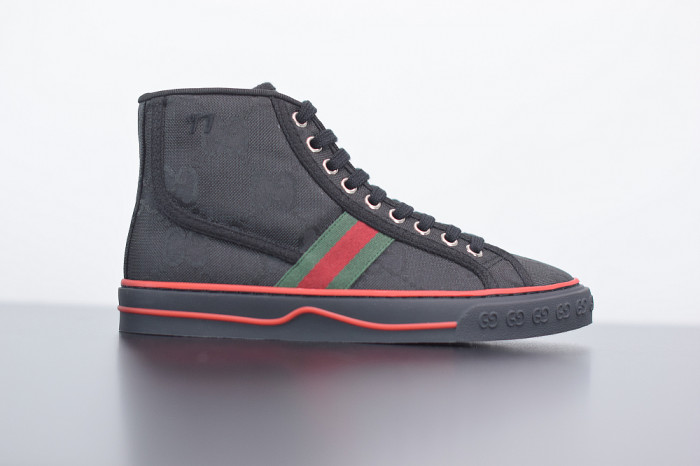 GUCC Tennis 1977 Print Sneaker BLACK 553385 DOPEO 1977 - CCSHOES