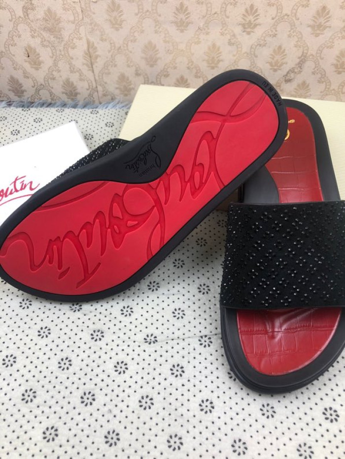 CHRISTIAN LOUBOUTIN SLIPPERS - CCSHOES