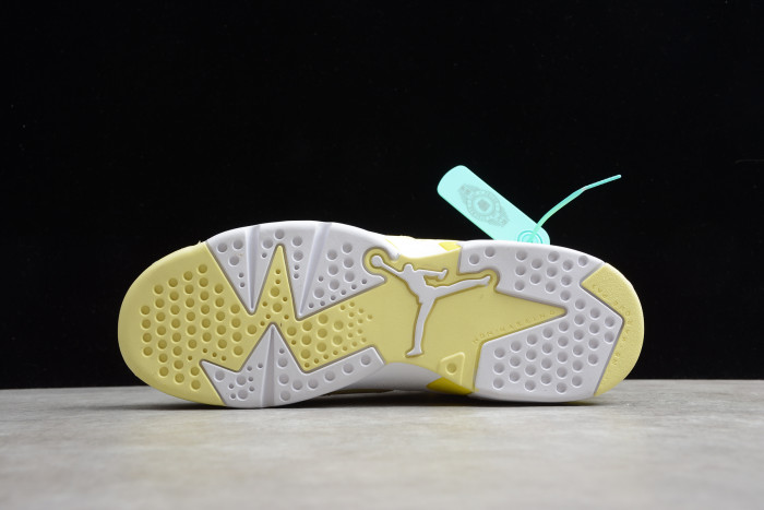 Air Jordan 6 Retro Dynamic Yellow Floral (GS) 543390-800 - CCSHOES