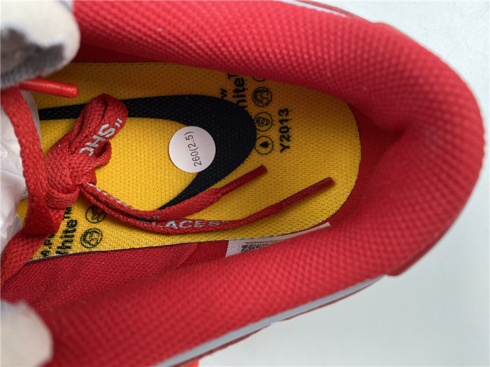 OFF-WHITE x Dunk Low 'University Red' CT0856-600 - CCSHOES